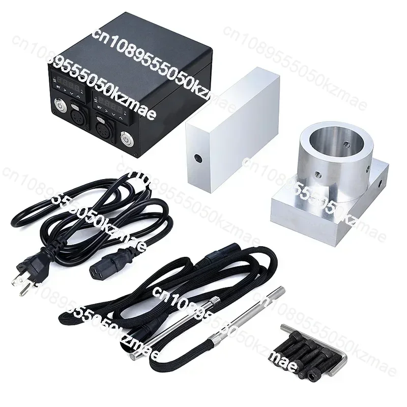 

Suitable for 3X5 inch rosin platen kit dual PID temperature controller module, compatible with various hydraulic press A/H