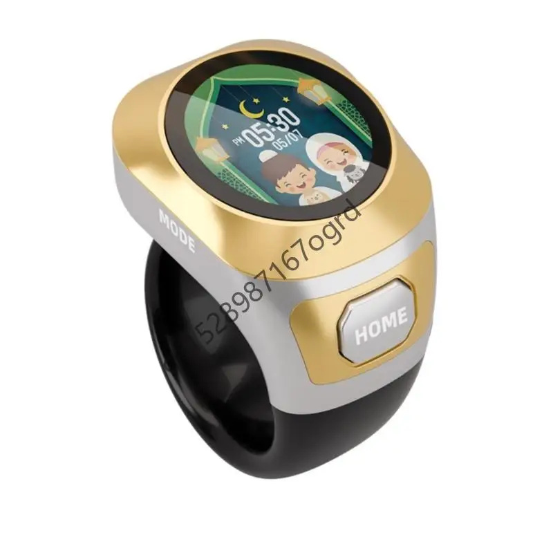 

Colorful Color Screen Electronic Counter Tasbih Zikr Rings Adjustable Support App Sync For Fitness Tracking 634A