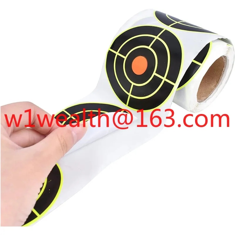 250 Self-Adhesive Target Stickers 7.6cm Amplifier Reaction Exercise Training Stickers
