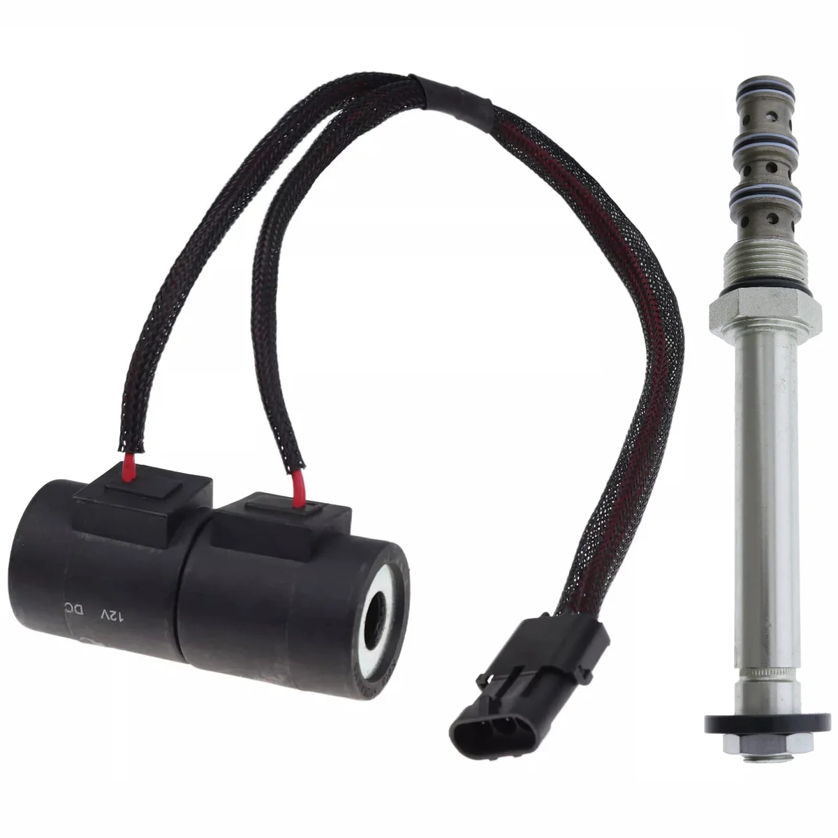 For Excavator Parts Reverser Solenoid AT163468 AT163475 300D 310D 315C 315D