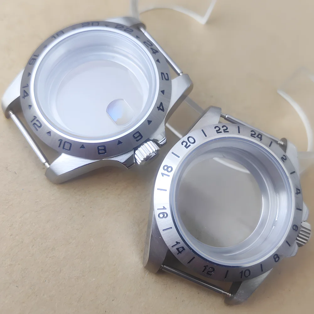 395mm固定ベゼル、ステンレススチール防水ケース、サファイアフラットガラス、nh34-35ムーブメント時計アクセサリー用