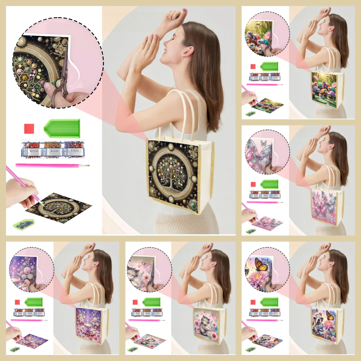 A Set Of 5D Diamond…