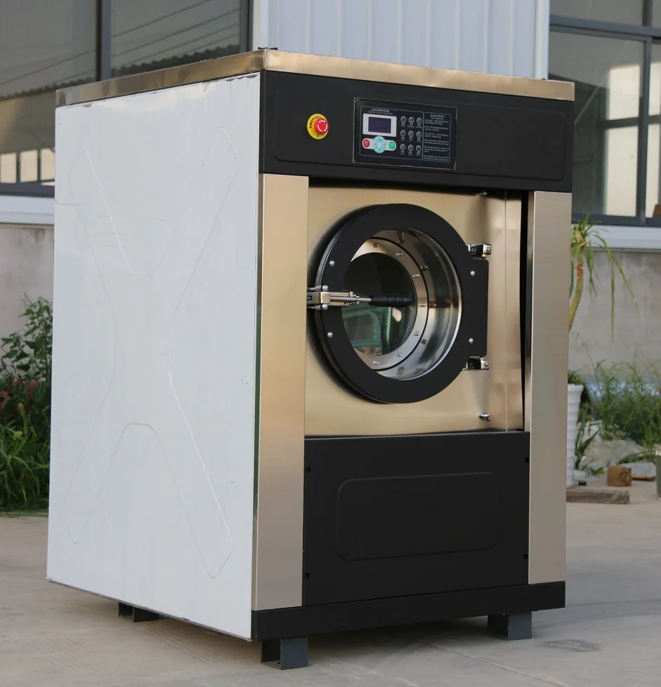 China Manufacturer 15 25 50 100 KG Front Load Commercial  Laundry Machine Industrial Laundry Wash Extractor Philippines