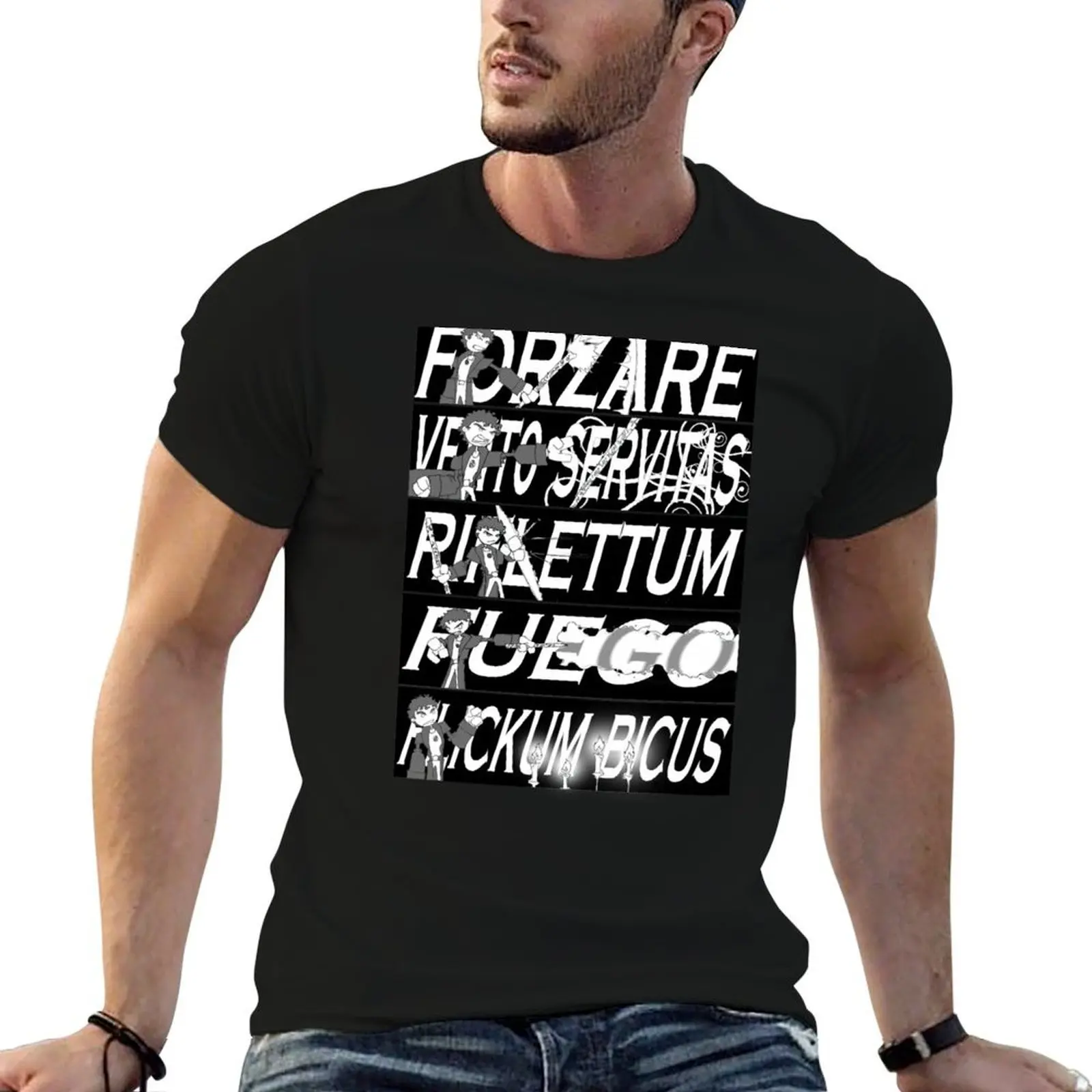 Dresden Files - Spells T-Shirt designer shirts graphics black t-shirts for men