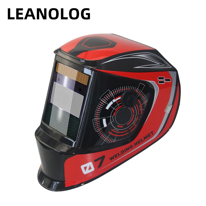 

Helm Las Otomatis Gelap Tenaga Surya dengan Teknologi True Color, Rapid Dimming, Anti Cahaya Busur Las Kuat, Anti UV & Infrared,