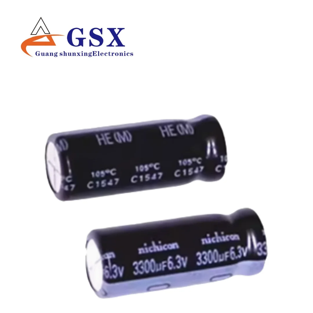 

Импортный алюминиевый электролитический конденсатор Nichicon 6.3v3300uf 10*25 Nichicon HE, высокочастотный, длительный срок службы
