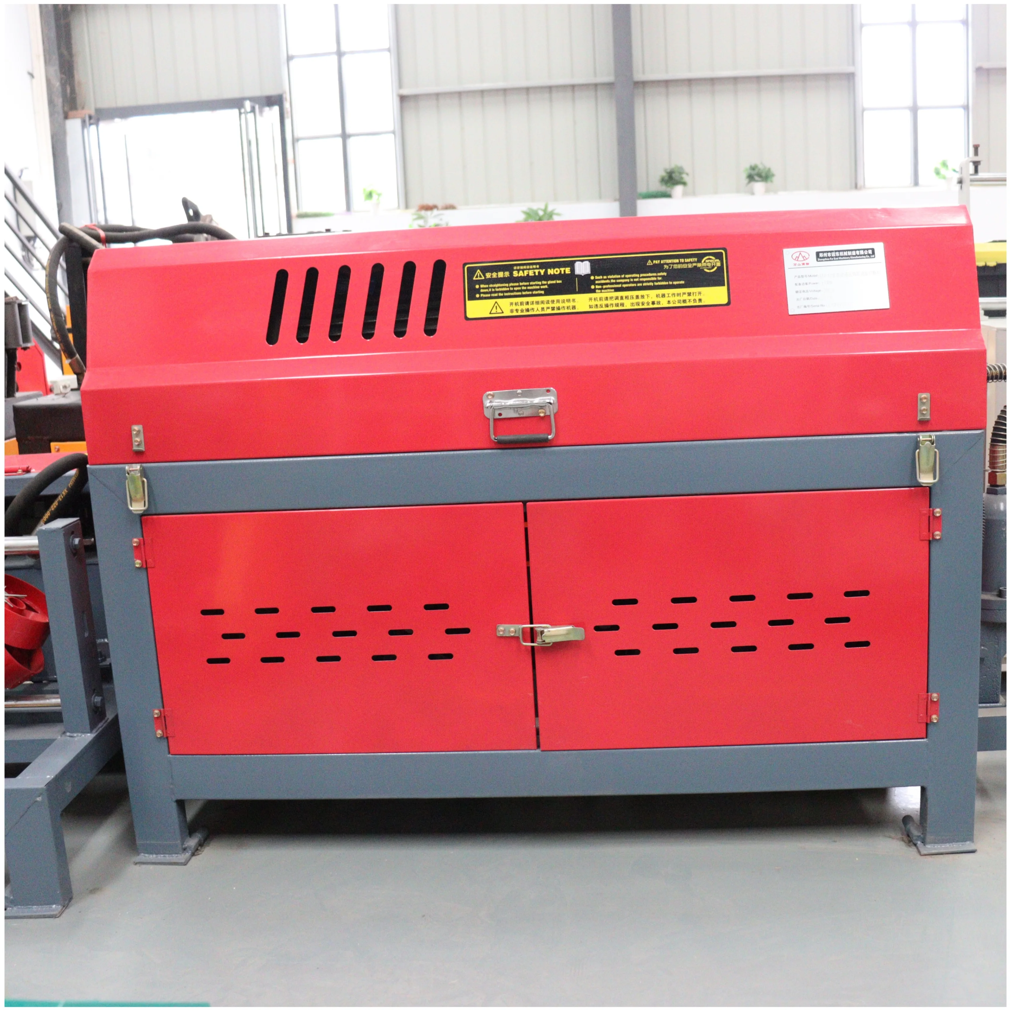 

Hot Sale Automatic Rebar Wire Coil Straightener and Cutter Hydraulic Steel Wire Coil Straightening and Cutting Machine