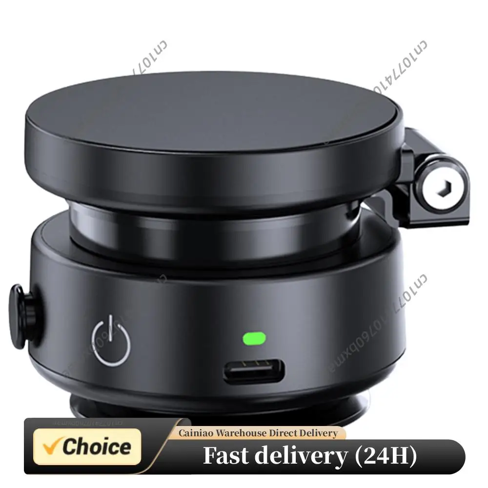 

Магнитный вакуумный держатель для телефона в автомобиль 360° ° Поворотное крепление из алюминия и АБС-пластика с зарядкой Type-C для iPhone и Samsung, для приборной панели