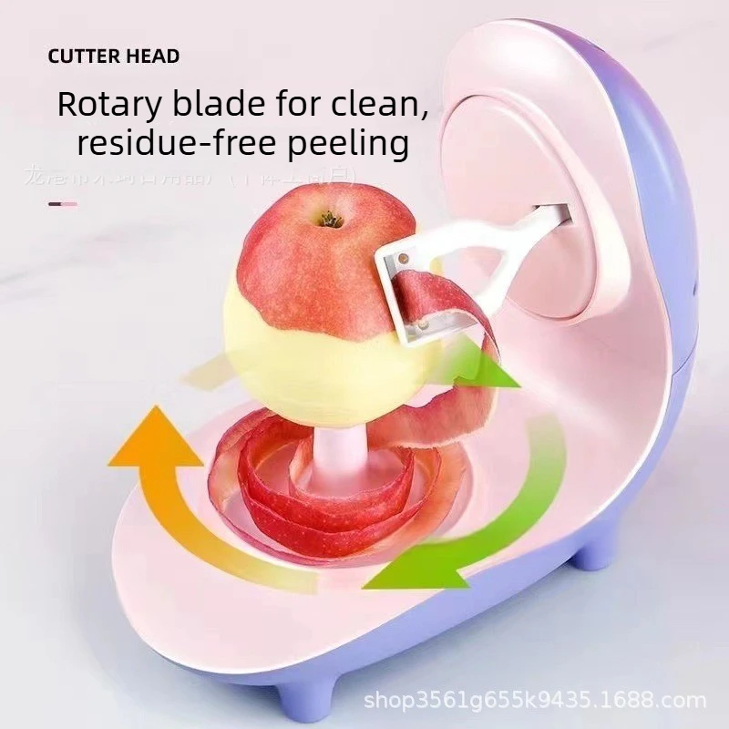 Electric Fruit Peeler Automatic Multifunctional Peeling Machine Stainless Steel Thin Skin Peeler for Apple Pear Kitchen Tool