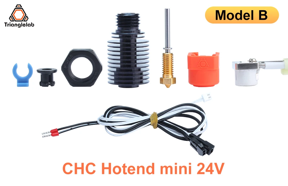 R Trianglelab Mini CHC Hotend Keramik-Heizkern 24V 40W Thermistor 104NT-4-R025H42G 104GT-2 für 3D-Drucker HOTEND – Detail 8