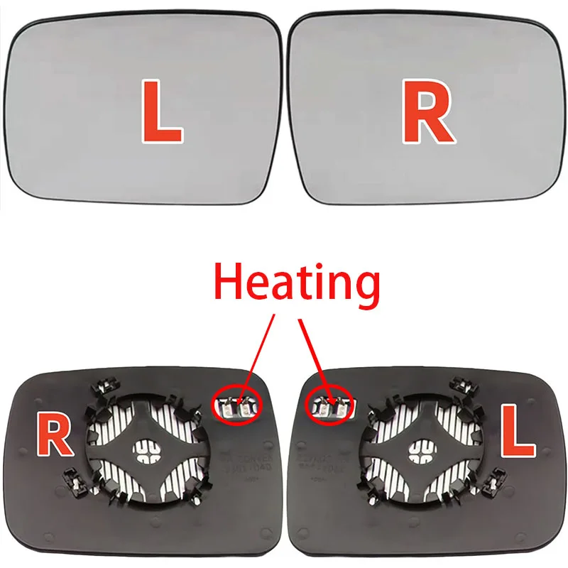 For Land Rover Discovery 4 Range Rover Sport 2010-2013 Freelander 2 2010-2015 Car Heated Mirror Glass OEM: LR013775 / LR013774
