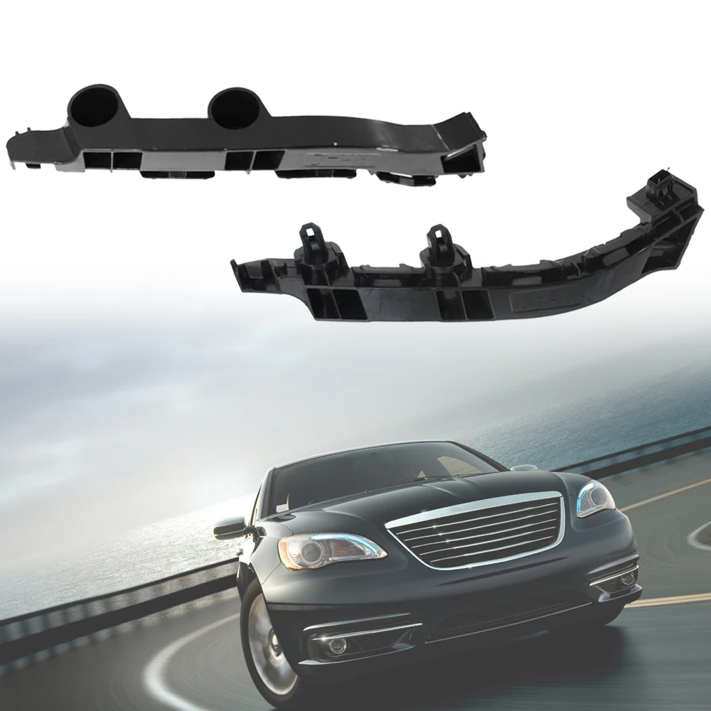 

Car Front Left Right Bumper Bracket Support Holder Guide For Chrysler 200 2011 2012 2013 2014 68081883AD 68081882AD