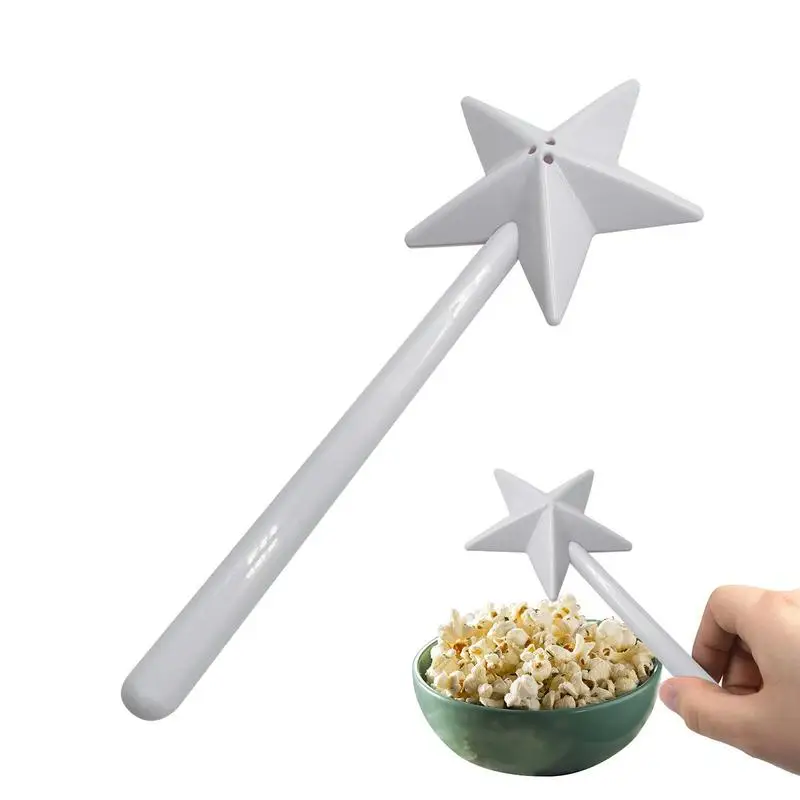 

Fairy Star Stick Pepper Shaker Wand Portable Salt Pepper Shaker Refillable Star Wand Creative Kitchen Salt Control Bottle