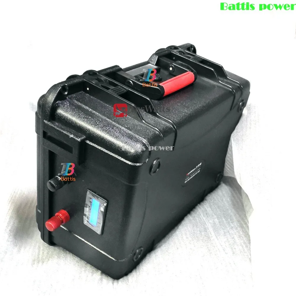 Batterie au lithium polymère portable, 12V, 60Ah, 80Ah, 100Ah, 120Ah, 150Ah, 180 Ah, 200Ah, moteurs de bateau, banque d'alimenta