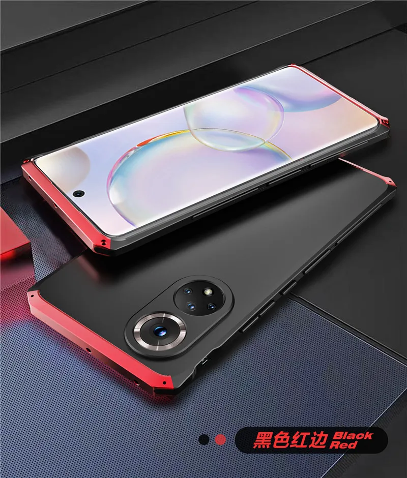Armor Metal Phone Case For Honor 200 100 90 80 70 60 50 V40 Pro Rubber Shockproof Aluminum Bumper Coque For Honor200 Pc Fundas - Image 5