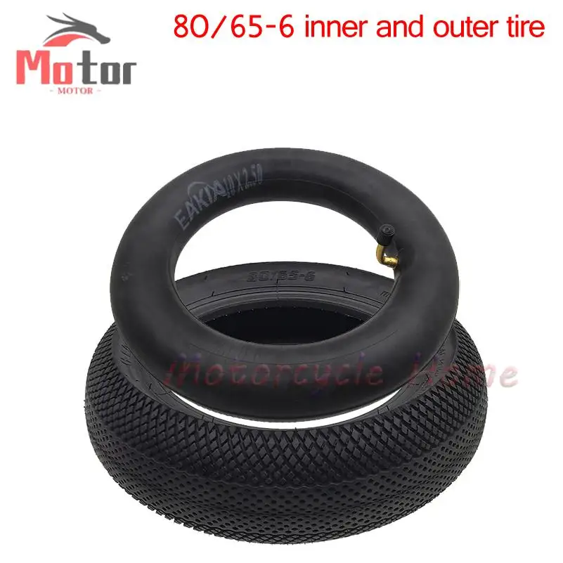 80/65-6 Pneumatic Tyre for Kugoo M4 Pro Quick 3 Zero 10x Electric Scooter 10x2.50/3.0 255x80 Inner Outer Tire Replace Parts
