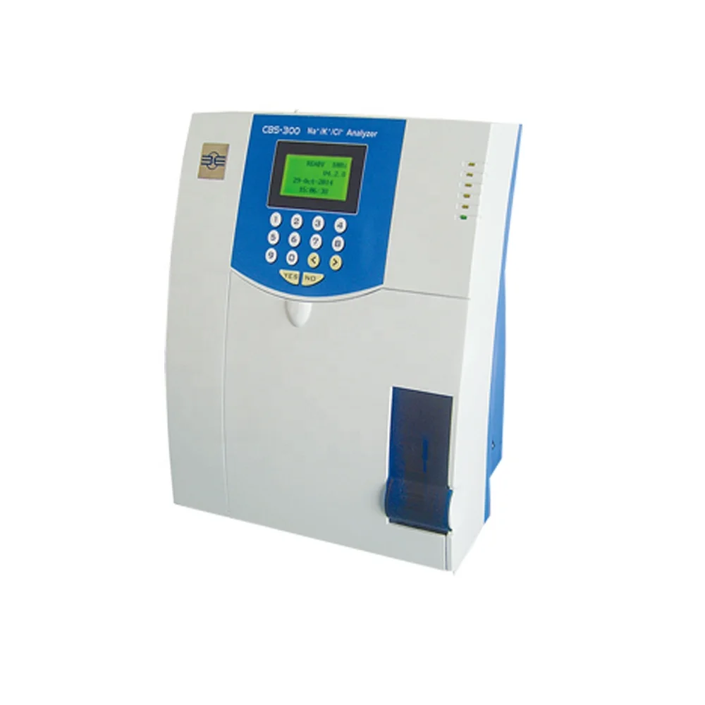 Medical equipment factory price electrolyte analyzer CBS-300 with K Na Cl electrode