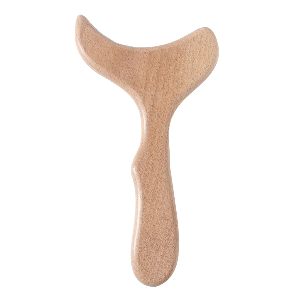 

Beech Scrapping Plate Gua Sha Wood Therapy Tool Massage Manual Massager Wooden Board