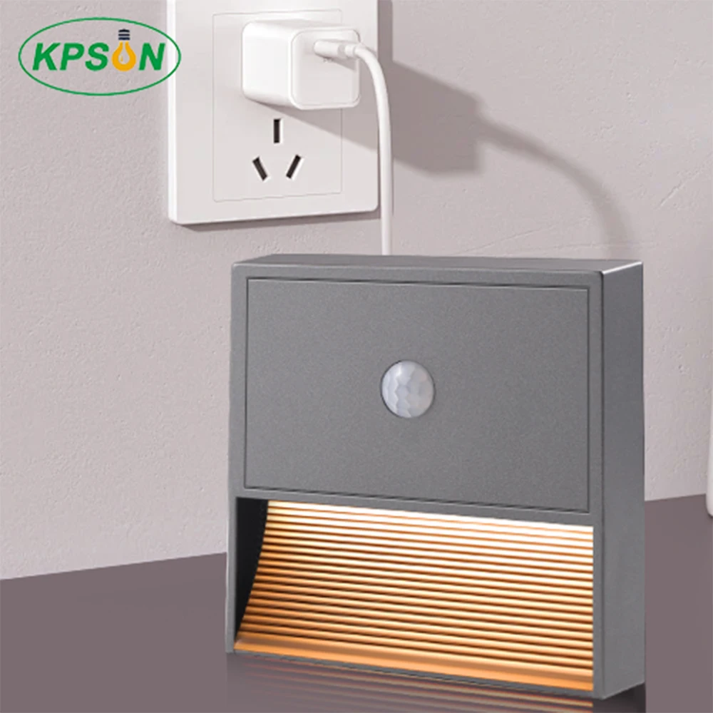 LED Motion Sensor Wall Light 1000mAh Long-lasting Children Night Light Sensor Light for Hallway Stairs Bathroom Bedroom Kitchen - Image 4