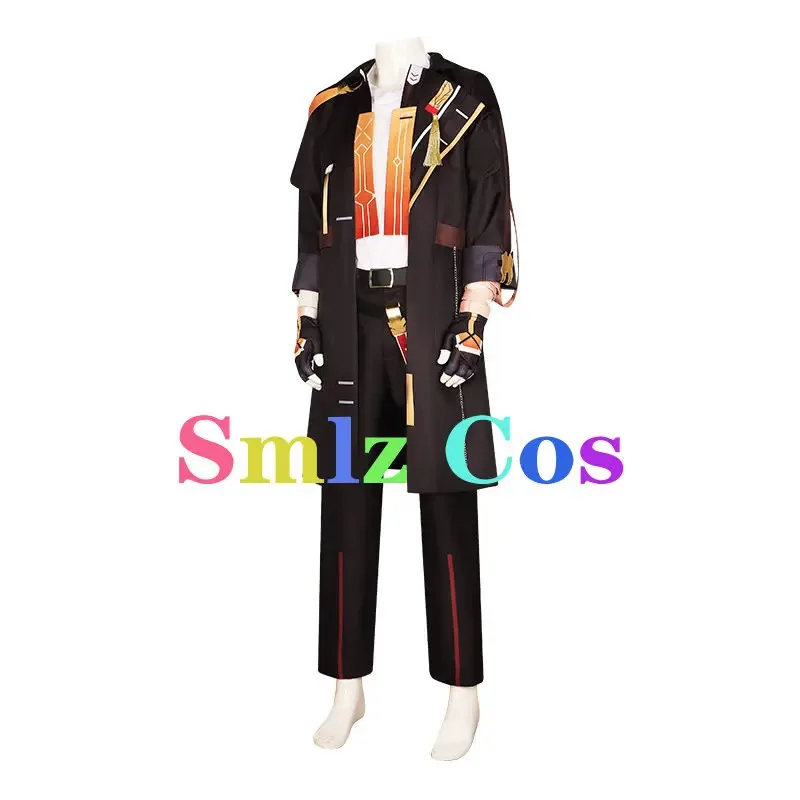 アニメ Honkai スターレールコスプレ衣装トレイルブレイザーコスプレウィッグ男性トレンチ制服スーツハロウィンパーティー仮装衣装セット