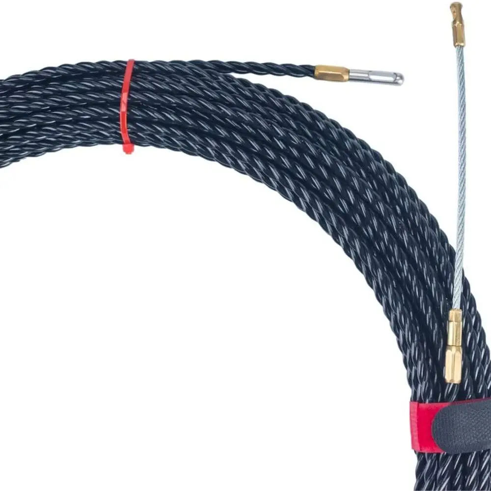 

Polyester Fish Tape with 6mm Leader for Pulling Wires in 100FT Conduit