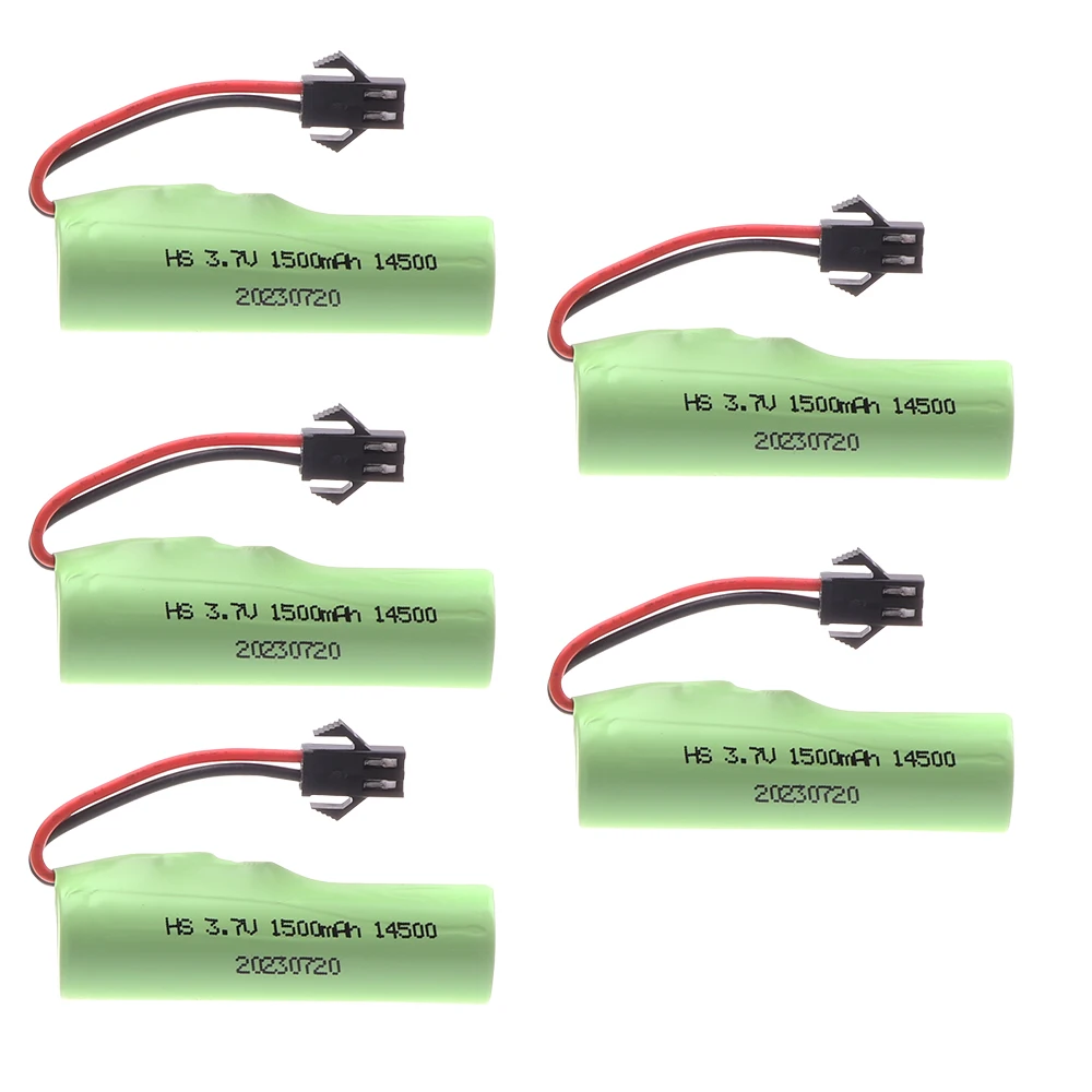 Original 3.7V 1500mAh 14500 Lipo Battery For Voor DE35 DE38 C2 D828 R/C Stunt Dump Car/4WD Twist- Desert Cars R/C Climbing cars