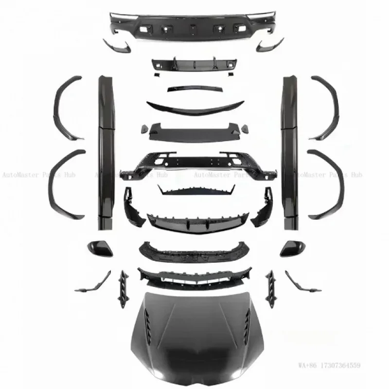 

Body Kit for LAM URUS S Style 2022 Year up Upgrade to P Style Car Accessories Car Tuning Parts Car Bumpers Hood Dry Carbon Fiber
