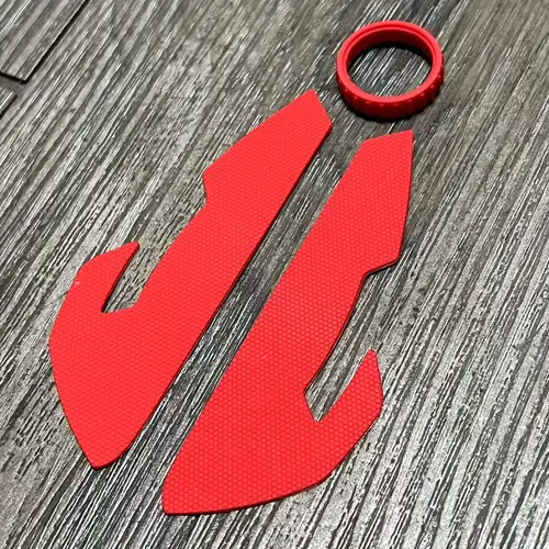 Imagen 2 del producto Antideslizante lateral Original para ratones inalámbricos Razer Viper Ultimate con pegatina 3M, repuestos, rodillo de plástico