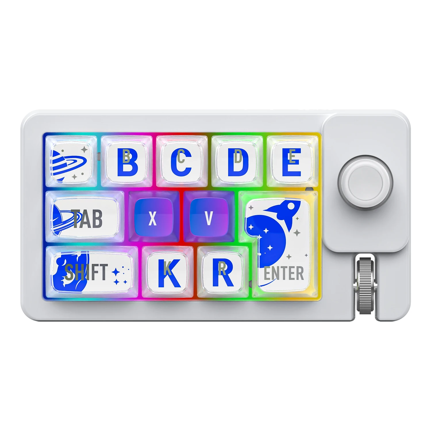 

Backlit Wireless Mechanical keyboard Programmer 12Keys Custom Function Bluetooth/USB/Wired/ Keyboard for Mac Computer Windows