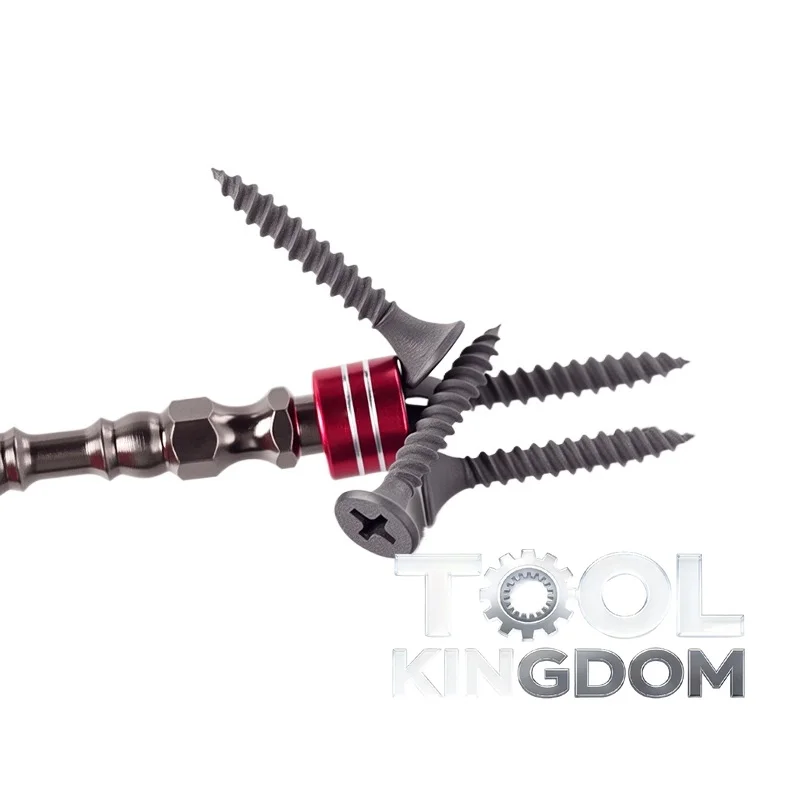 

Набор из 1 комплекта промышленных магнитных бит Phillips, сверхпрочные высокопрочные магнитные насадки для шуруповерта с магнитным кольцом