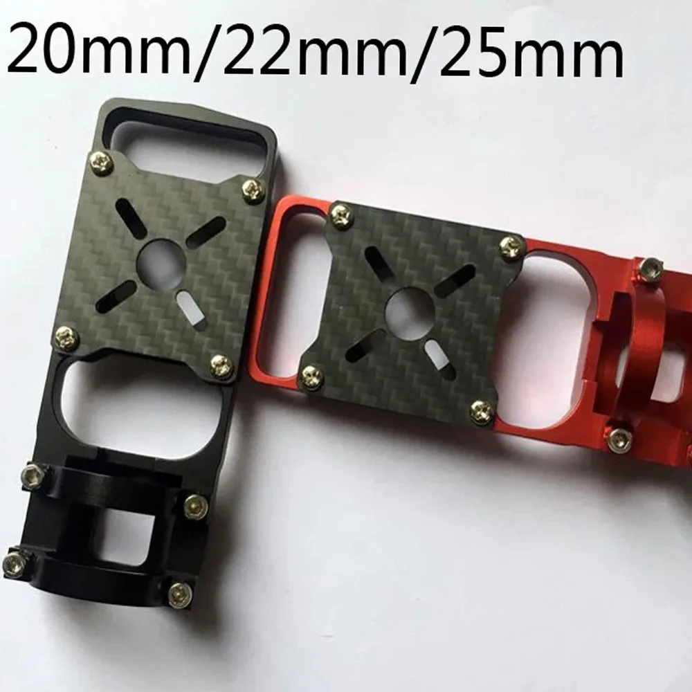 Drone Accessories Diy Quadcopter Frame Kit Parts Accessories 20mm 22mm 25mm Carbon Tube Metal Aluminium Alloy Motor Mount Seat