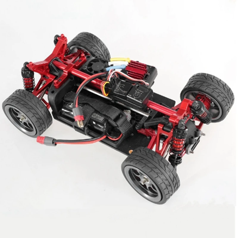 Suspension Arm Steering Cup Shock Absorber Steering Assembly Shock Tower Set For MJX 1/14 14301 14302 14303 RC Car