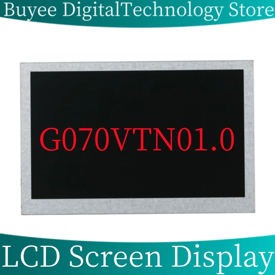 

G070VTN01.0 7.0" New LCD Screen Panel G070VTN01.0 Original 7" LCD Display Panel 800*480 100% Tested Working