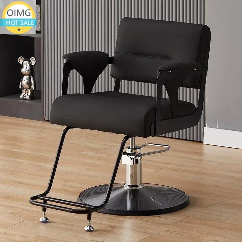 Trendy Professional Barber Chairs Ergonomic Comfortable Modern Nordic Salon Chair Luxury Quality Sillon Barbero Salon Furniture