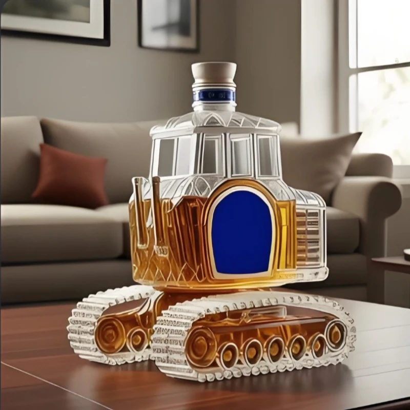 

Heavy-Duty Excavator Whiskey Decanter - Premium Craftsmanship, Perfect for Builders, Collectors, and Whiskey Connoisseurs
