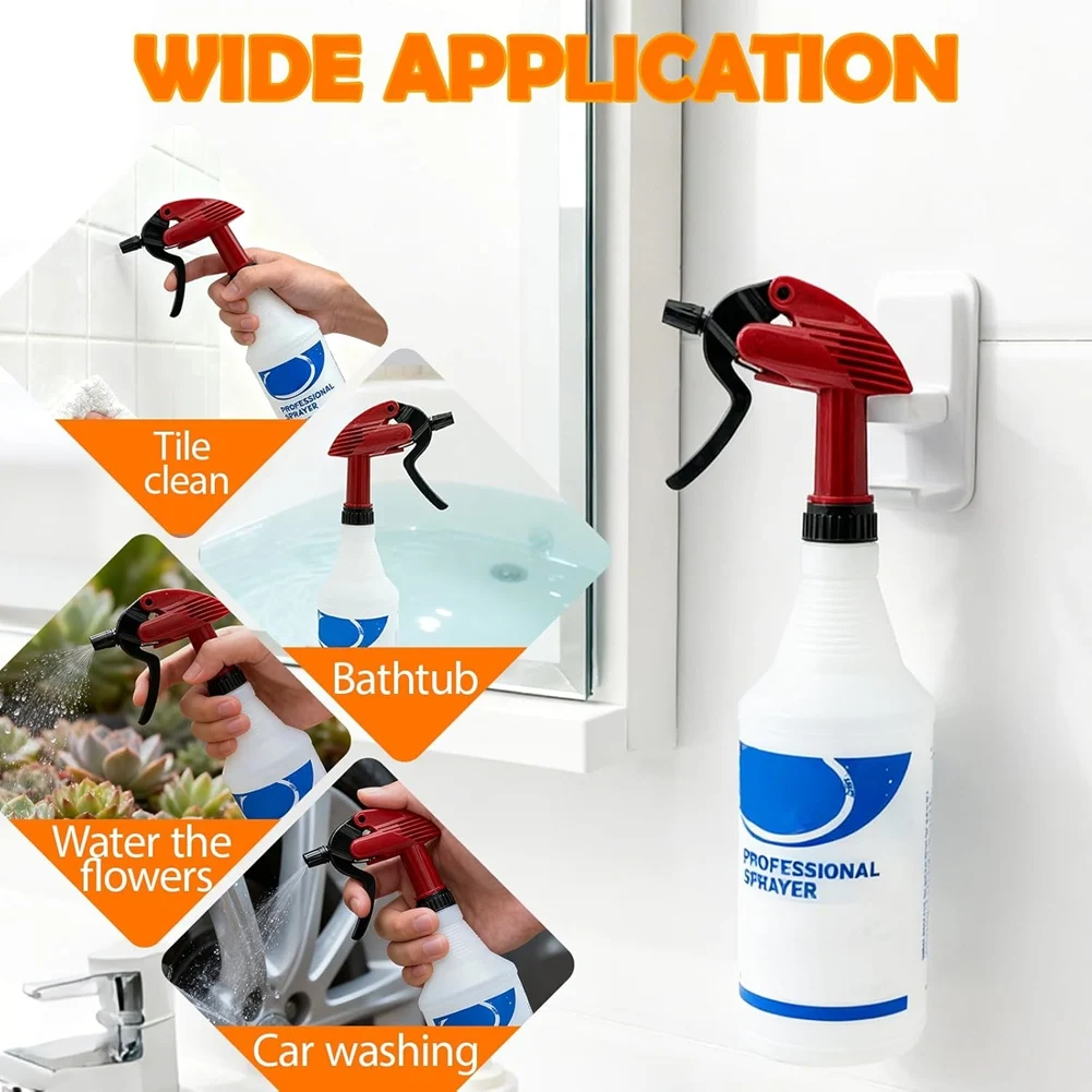 El Mejor Repuesto de Boquilla para Botellas de Spray Zep de 8, 16, 24 y 32 Onzas, Compatible con Botellas de Spray, Salida Ajustable, Antiderrames, Paquete de 2