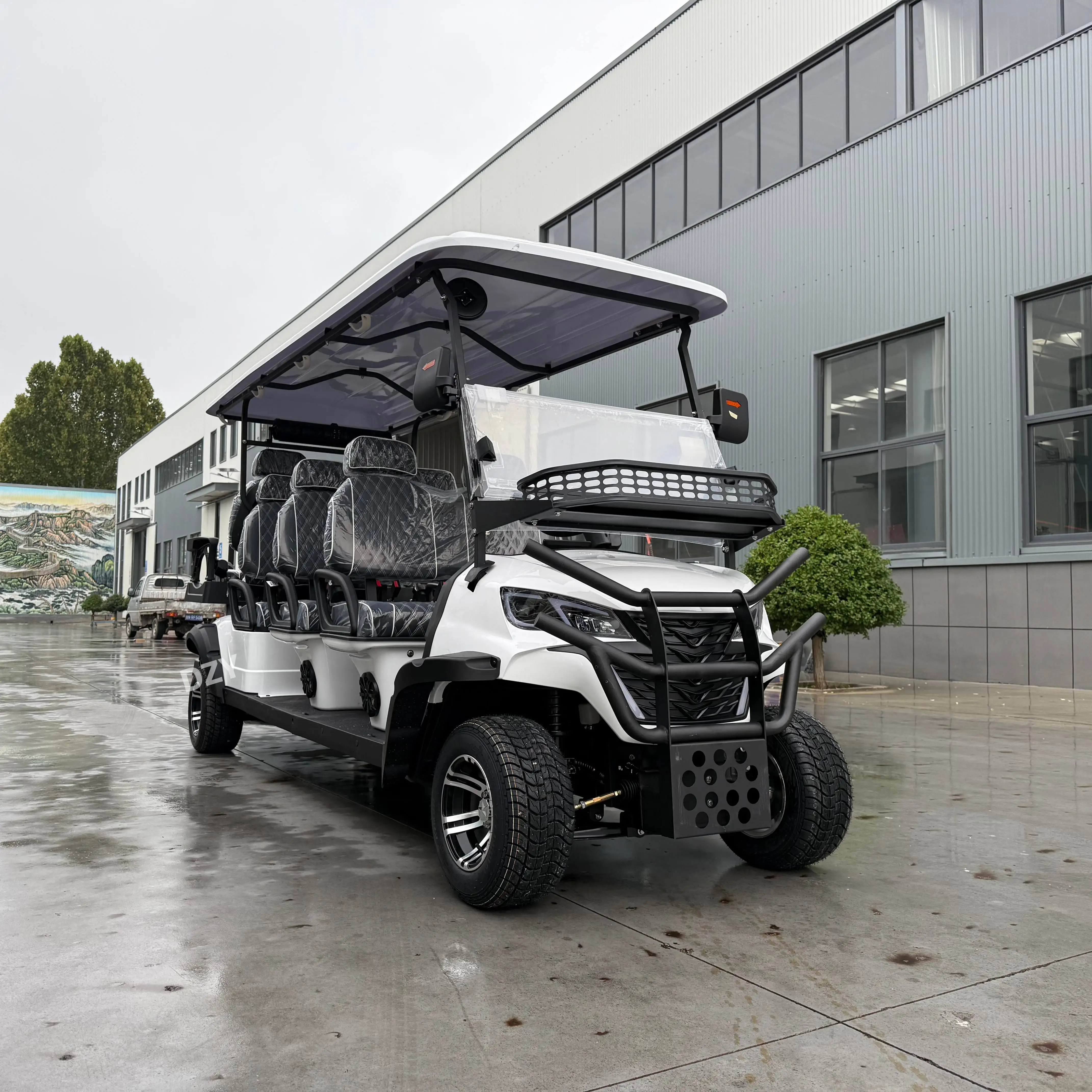 CE Approved Electric Sightseeing Scooter 4 Wheel Golf Car Vehicle Lithium Battery Electric Golf Cart golf buggy  manufacturer