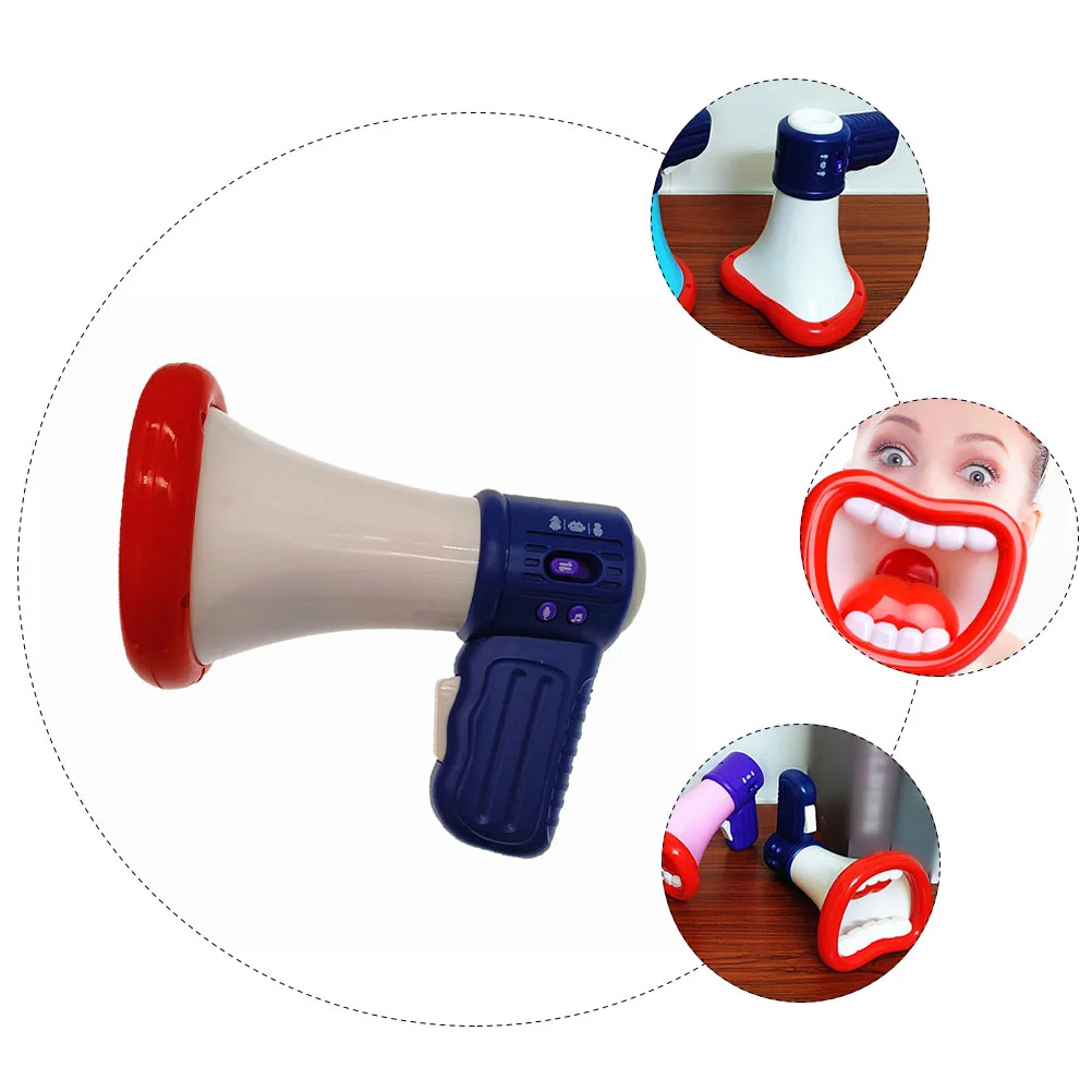 Funny Voice Changing Speaker Portable Mouth-look Trumpets Children's Playthings Practical Loudspeakers Toy Small