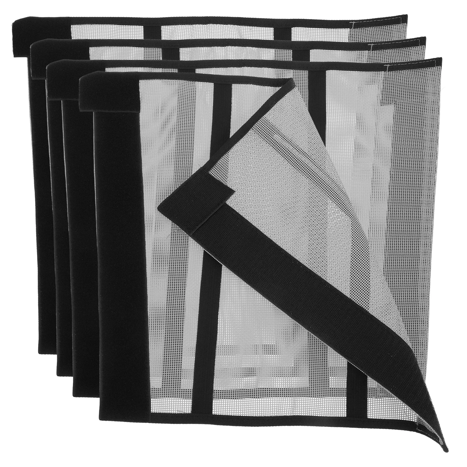 4 قطع من أحذية الذبابة الشبكية الواقية من الساق ضد عض الحشرات، خفيفة الوزن ومريحة مناسبة لركوب المزرعة #1