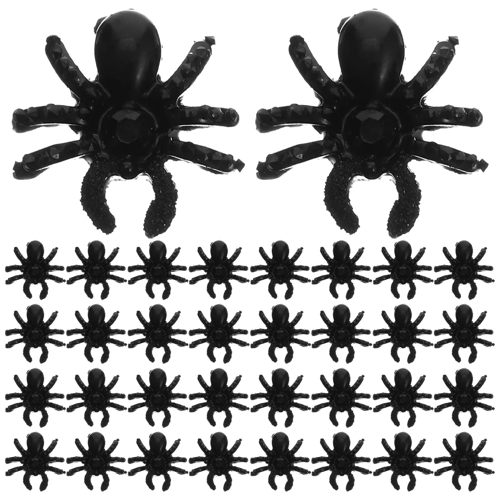 150 pezzi di ciondoli per unghie di Halloween animali 3D resina gotica decorazioni per unghie artistiche festa cosplay accessori per unghie ciondoli per unghie