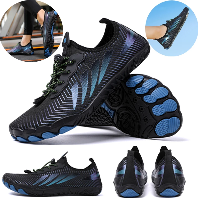 

New men's and women's plastic creek shoes, Five finger outdoor sports hiking shoes, Beach shoes, Indoor fitness yoga shoes, Casu