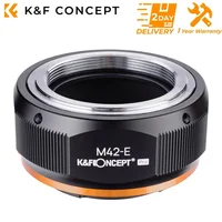 K & F Concept-Adaptador de montaje de lente de cámara M42 a E Pro para Sony a5000, a6000, a6400, A7C, A7C2, A1, A7S, A7R2, A73, A7R4, A7R5