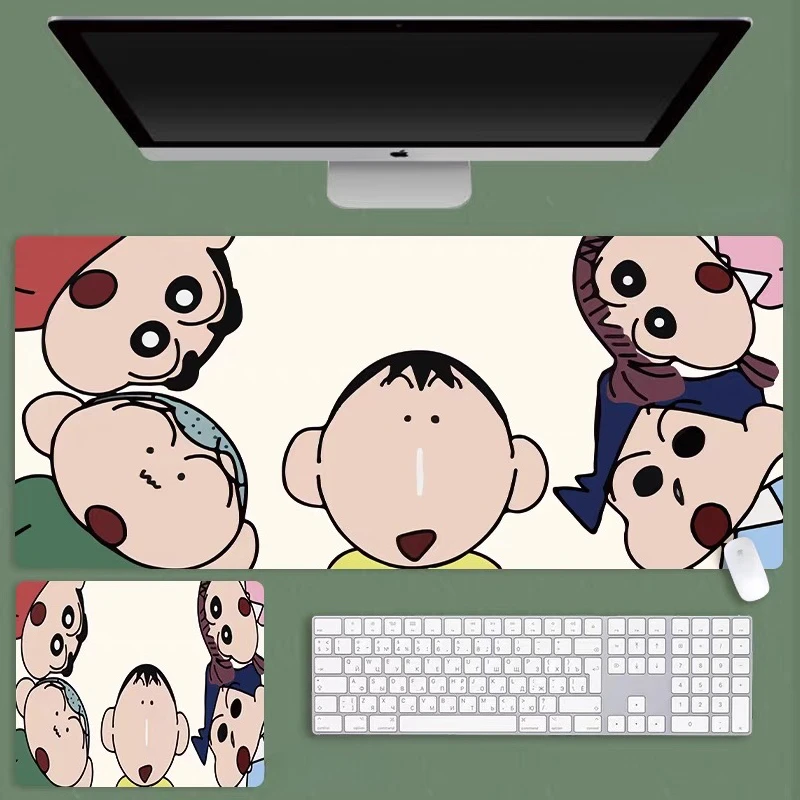 Oversized Cute Animation Cartoon Two-dimensional E-sports Game Computer Table Mat Creative Cartoon Crayon Shin-chan​​ Mouse Pad