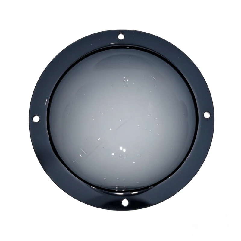 1PCS 50-220mm Smoked Acrylic Hemisphere Dome Cover for Security Camera CCTV Protection Cover Replacement with Mounting Flange