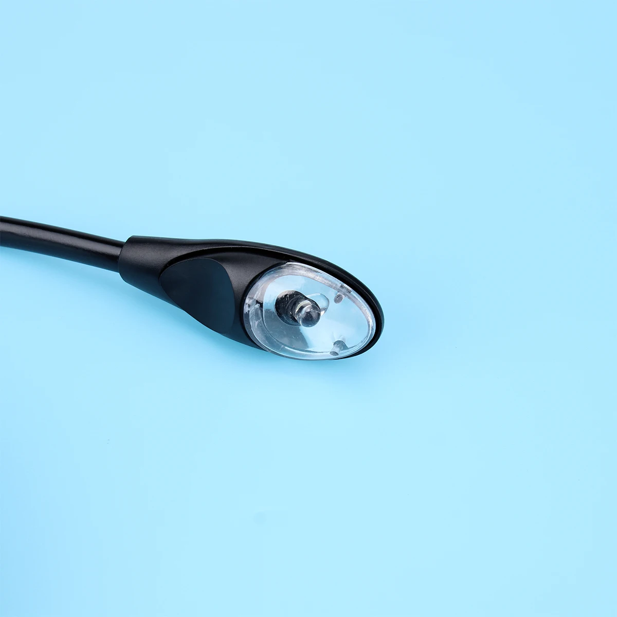 

1E04 Music Score Stand Light Lamp Adjustable Clip Mini Portable LED Book Reading Light Lamp Flexible Novelty Light (Black)