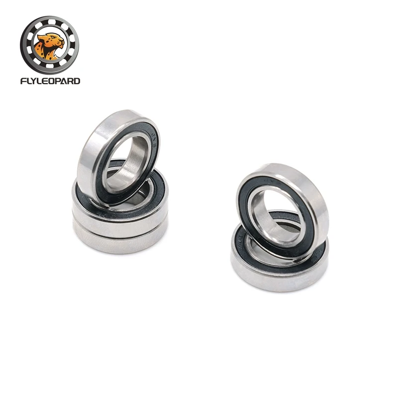 6801 2RS Bearing 12*21*5 mm ( 10 PCS ) ABEC-7 Metric Thin Section 61801RS 6801 RS Ball Bearings 6801RS