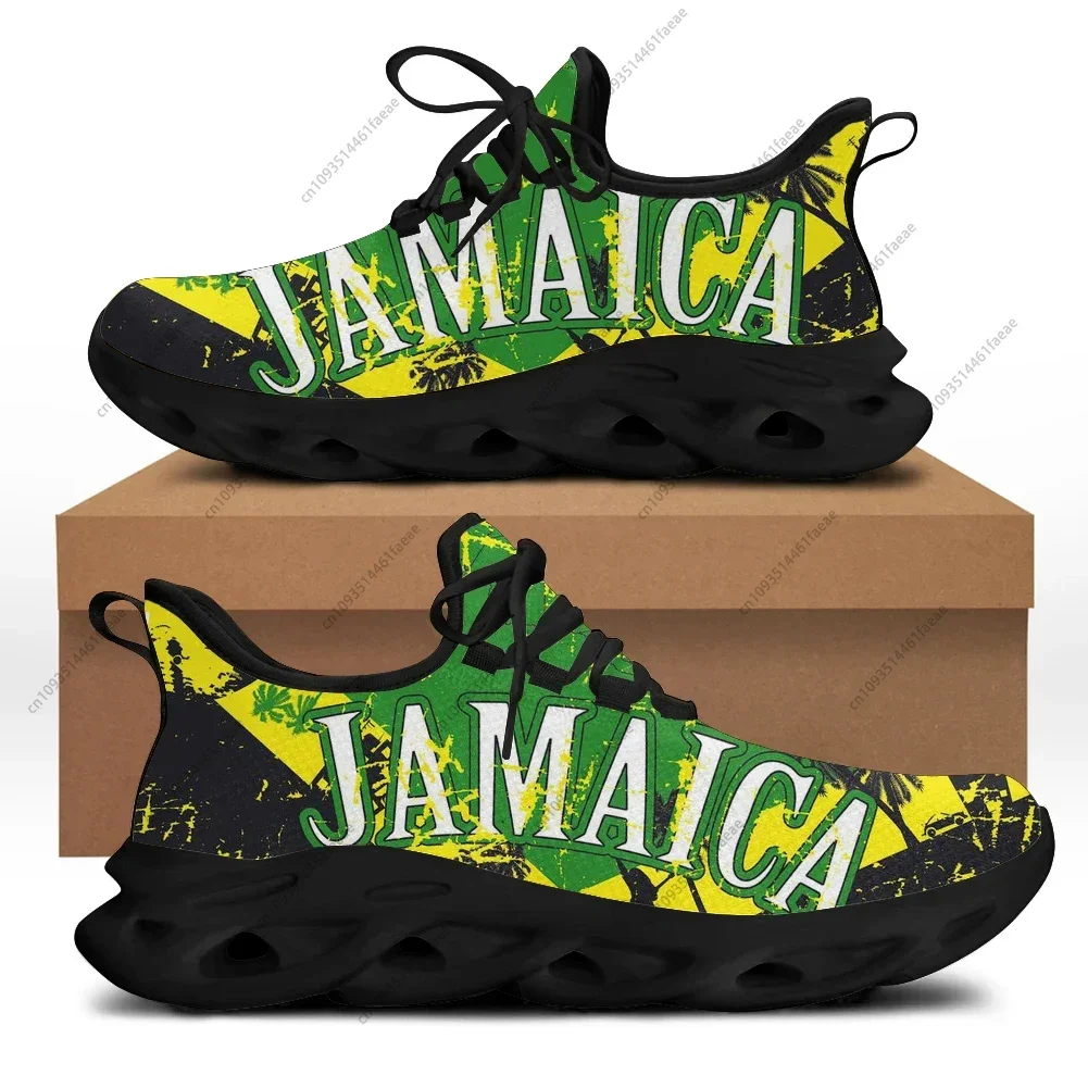 

Custom Eritrea/Jamaica/Congo/Haiti Flag Fashion Men Sneakers Casual Shoes Lace-up Light Walking Footwear Zapatillas Hombre