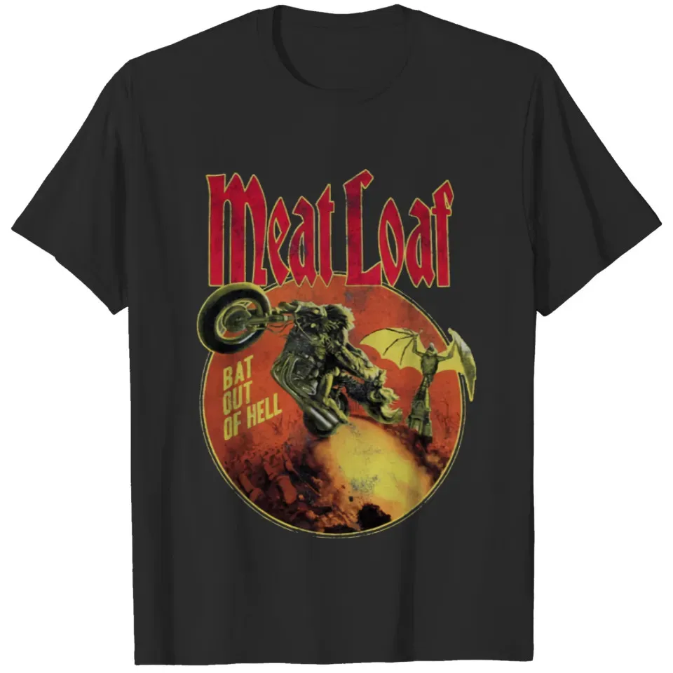 New Meat Loaf Shirt Memory Meat Loaf tshirt Black Unisex S-234XL NG2616