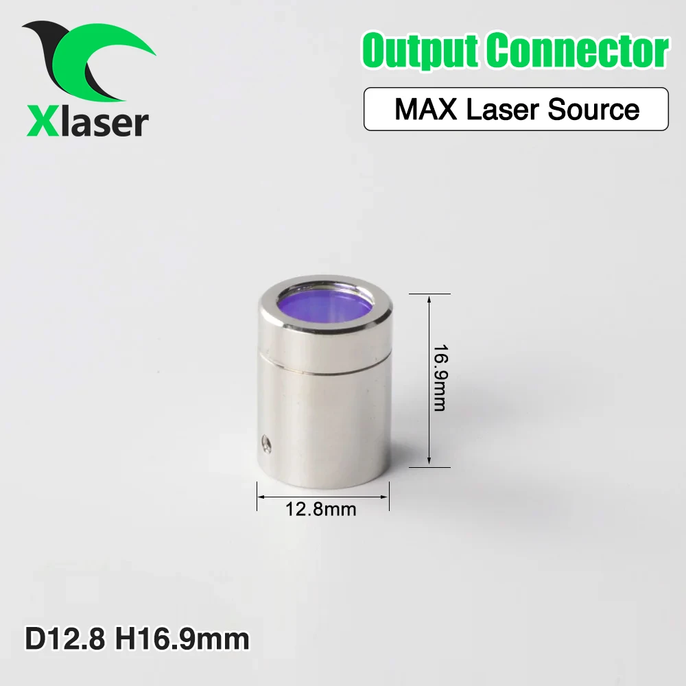 XLaser MAX Output Protective Connector Lens Group with Lens Protective Cap for MAX Raycus QBH Fiber Cutting Machine Laser Source