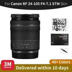 For Canon 24 105mm STM Skin Canon RF 24-105mm F4-7.1 STM Lens Skin Anti-scratch Camera Lens Sticker protective film